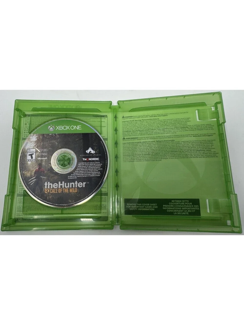 the Hunter: Call of the Wild - 2019 Edition (Xbox One, 2018) Complete tested VG